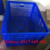 Mặt trong thùng nhựa rỗng Hs015 (26 bánh xe). Kích thước: 1186x886x668 mm