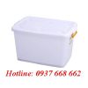 thùng vuông (hộp nhựa) 140L (Bx). Kích thước: 790x