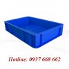 Thùng nhựa đặc Hs0341. Kich thước: 500x330x100 mm