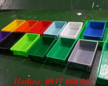 Sản xuất thùng nhựa theo màu yêu cầu